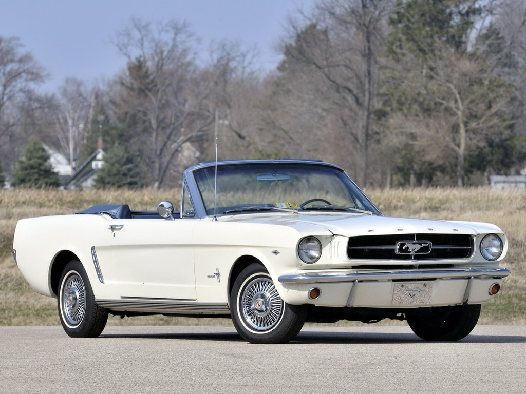 Ford Mustang (76A, 76B) 1 поколение, открытый кузов (04.1964 - 07.1966)